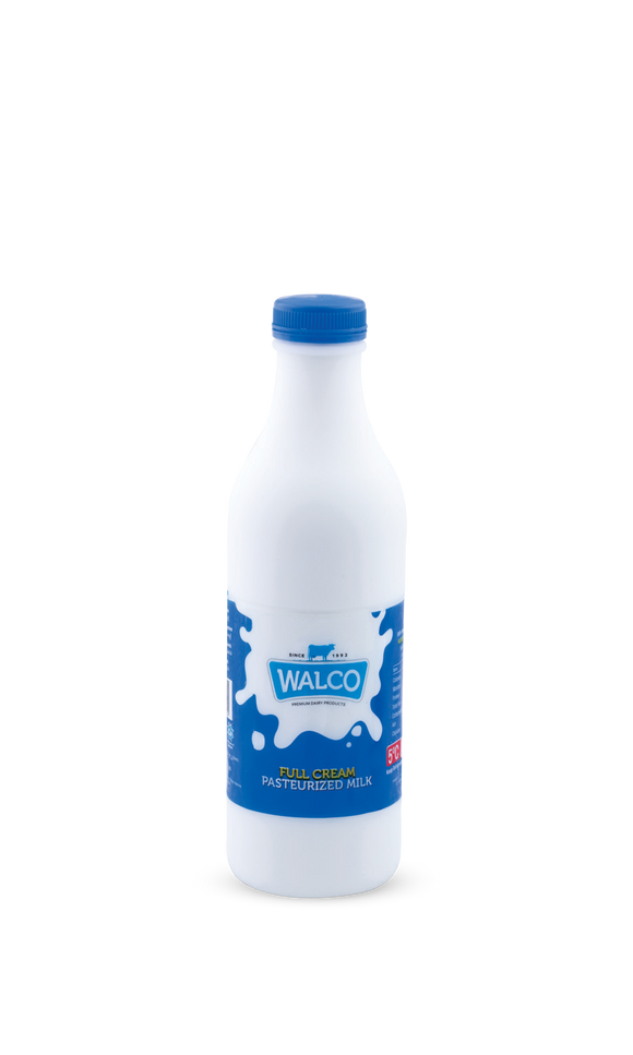 Walco Pasteurized Fresh Milk ( Full Cream ) - 1 Liter