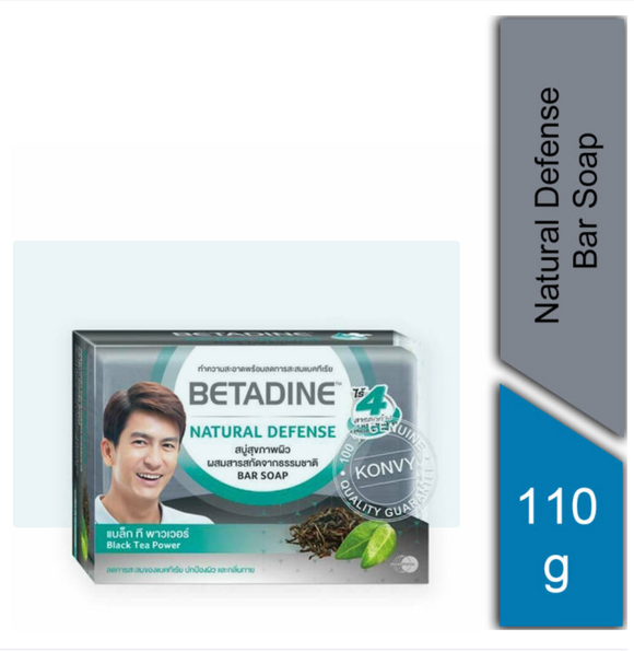 Betadine Barsoap Black 110g