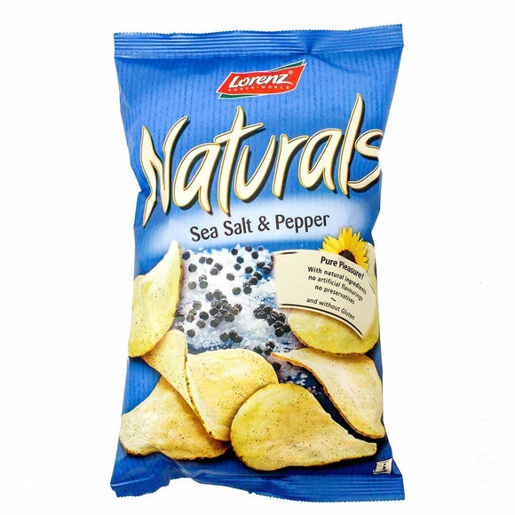 Natural Sea Salt and Pepper Potato Chips