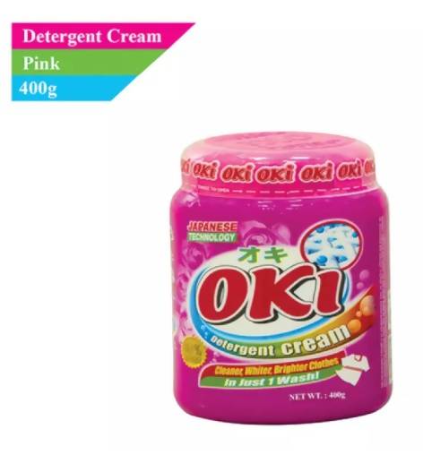 Oki Detergent Cream 400Gm (Pink)