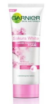 garnier Sakura White Pinkish Radiance gentle Foam 100mL