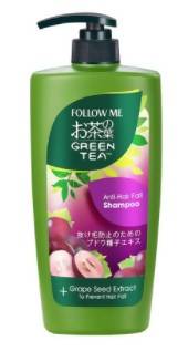 Follow Me green Tea Anti-Hair Fall Shampoo 650mL