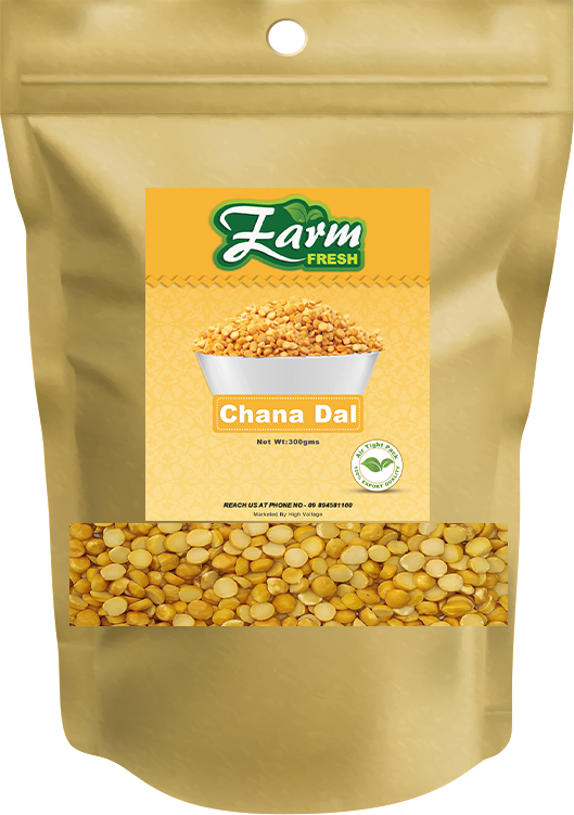 Farm Fresh Chana Dal Split 300g - Export Quality
