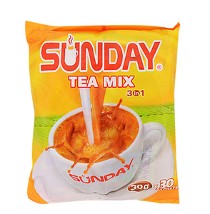 Sunday 3 In 1 Tea Mix 30 Pieces ( 750g ) - GoodZay