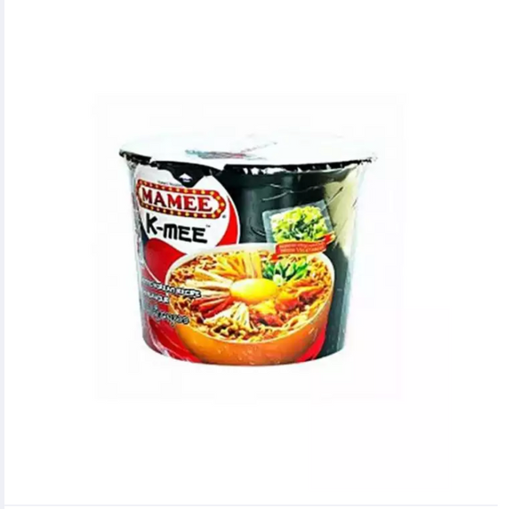 Mamee K-Mee Bowl Noodle Kimchi 70 Grams