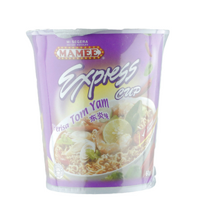 Mamee Instant Cup Noodle Tom Yam 60 Grams