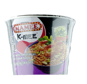Mamee K-Mee Bowl Noodle Hot & Sour 70 Grams