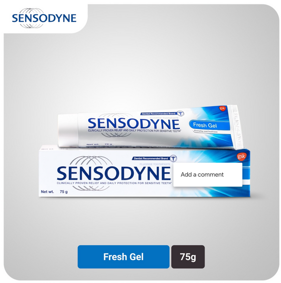 Sensodyne Fresh Gel Toothpaste - 75g