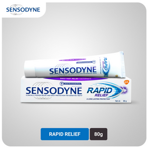 Sensodyne Rapid Relief Daily Fast Relief Toothpaste With Fluoride- 80g