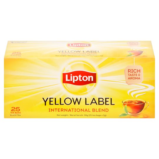 Lipton yellow label tea international blend