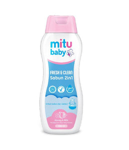 Mitu Baby Soap 2 In 1 Bottle 200mL