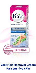 Veet Hair Removal Cream -Sensitive Skin 30g