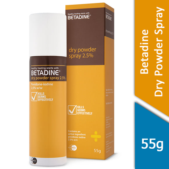 Betadine Dry Powder Spray 55g