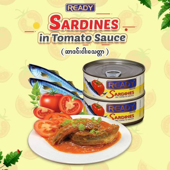 Ready Sardines in Tomato Sauce - 155g