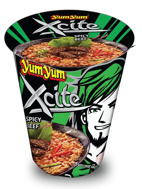 Xcite Cup Noodle - Spicy Beef (3 Cup)