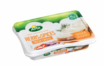 Arla Herbs & Spices Cream Cheese 150g Denmark
