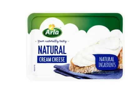 Arla Cream Cheese Plain Natural 150g Denmark