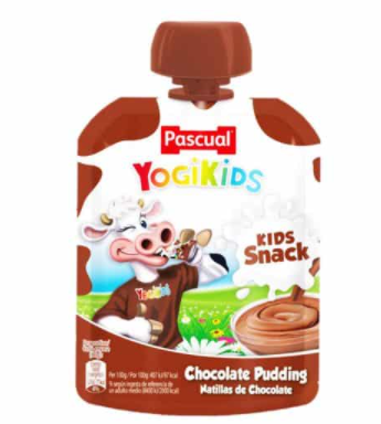 PascualYogikids ChocolatePudding(Pouch)80g Spain
