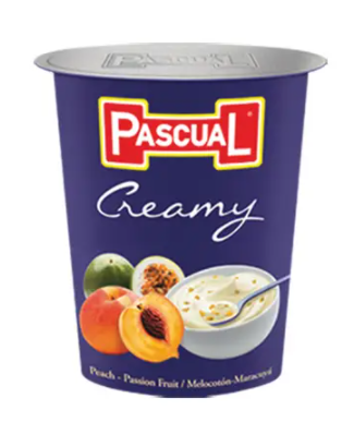 PascualThick & Creamy Peach & Passion Fruits 125g Spain