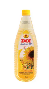 Zade Sunflower Oil 1ltr Turkey