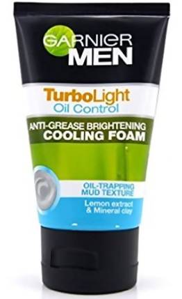 garnier Men Turbo Light Oil Control Foam 100mL