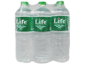 Life Water 1Liter X 6 Bottles