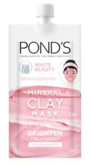 Ponds White Beauty Mineral Clay Mask 8g
