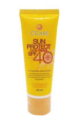 Ccare Spf40 Sun Block Face Cream 50mL