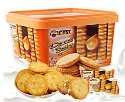 Julie's Peanut Butter Sandwich Biscuit 180 Grams - GoodZay