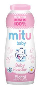 Mitu Baby Powder Bottle 100g (Blue)(Pink)