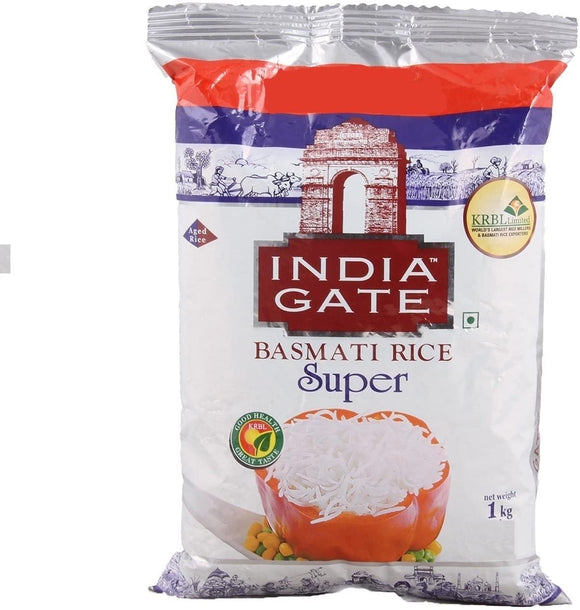 Indiagate Basmati Rice Super - 5Kg