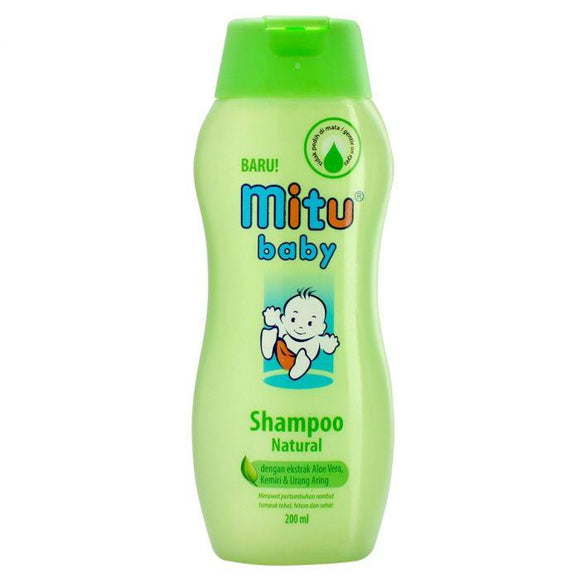 Mitu Baby Shampoo Bottle 200mL