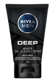 Nivea Men Deep White Oil Cear Mud Foam 100g 84415