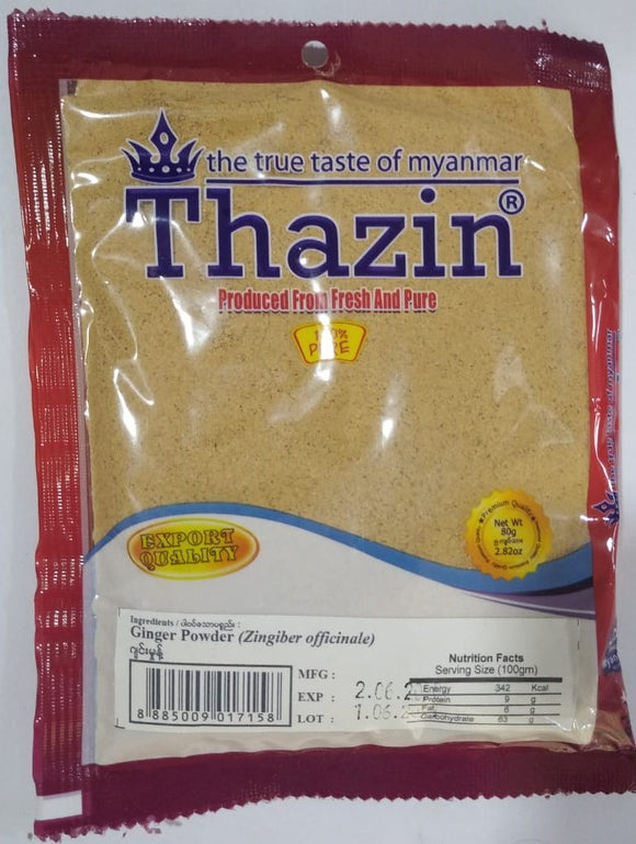 Thazin Pure And Fresh ginger Powder - 80 g - GoodZay