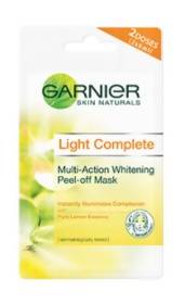 garnier Light Complete Multi-Action Whitening Peel-Off Mask