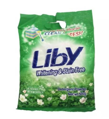 Liby Whitening & Stain Free Detergent Powder 500G