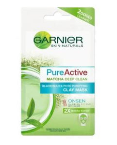 garnier Matcha Blackhead & Pore Purifying Clay Mask 2X6mL